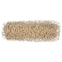 Boardwalk 24" x 5" Industrial Dust Mop Head, White