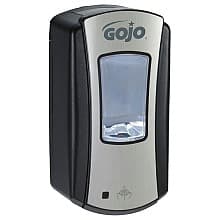 Gojo LTX-12 Touch-Free Dispenser, 1.2L, Brushed Chrome/Black
