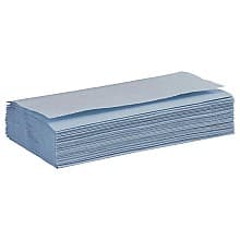 Tork 1-Ply Windshield Towel, Blue, 9-5/8" x 10-1/2" (250/Pack)