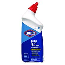 Clorox Fresh Scent Toilet Bowl Cleaner with Bleach, 24 oz Bottle