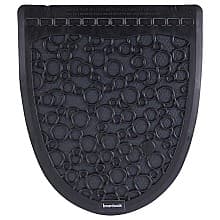 Boardwalk Rubber Urinal Mat 2.0, Black (6/Box)