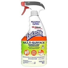 Fantastik Herbal Multi-Surface Disinfectant Degreaser, 32 oz Spray Bottle (8/Box)