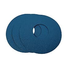 8" 80 Grit Edge Tech II Abrasive Discs, Aluminum Oxide, Bag of 10