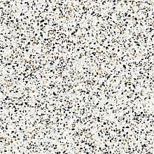 Solid Surface Sheet Color 412 Dalmata Terrazzo Matrix, 1/2" Thick 30" x 145