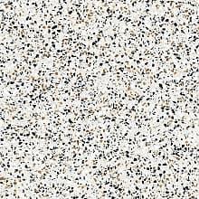 Solid Surface Sheet Color 412 Dalmata Terrazzo Matrix, 1/2" Thick 30" x 145