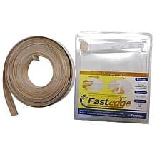 Fastedge PVC Peel/Stick Edgebanding, Antique White, 0.018" Thick