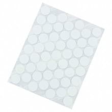 9/16" Screw Cover Cap, White, PVC, Box of 265