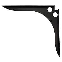 21" x 24" SpeedBrace Shelf Bracket, Black Finish