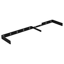 8" x 34-1/2" Extra-Large Floating Shelf Bracket, Black Finish