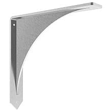 2" x 12" Arrowwood Granite Countertop Bracket in Stainless Steel finish
