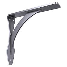 10" x 2" Torii Countertop Support, Stainless Steel Finish