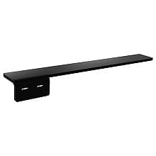 3-1/2" x 24" Harmony XL Left Hidden Countertop Bracket, Black Finish