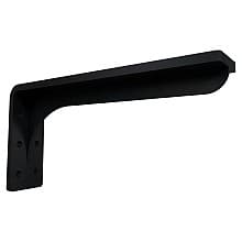 3" x 16" Banq Heavy Duty Bench Bracket, Black Finish