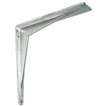 18" x 18" Chevron Countertop Support Bracket, Stainless Steel Finish