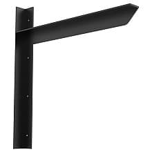 20" x 22" Carolina Medium Floating Vanity Support, Flat Black Finish
