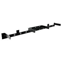 46" x 6-1/2" Floating Fireplace Mantel Bracket, Flat Black Finish