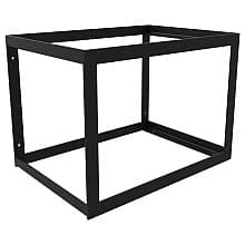 12" x 17" Model A Steel Cube Cabinet, Black Finish