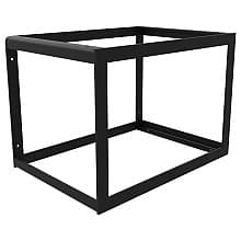12" x 17" Model B Steel Cube Cabinet, Black Finish