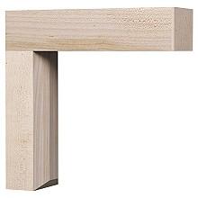 10" x 3" x 10" Glastonbury Magnetic Click Corbel, Maple