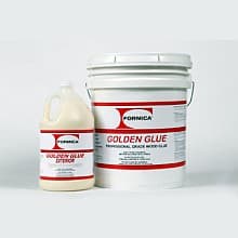 F714Y Formica Golden Wood Glue, White, 1 Gallon Jug