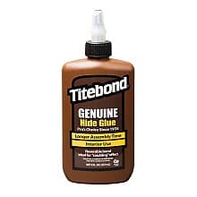 Titebond® Liquid Hide Wood Glue, Amber, 8 oz Bottle
