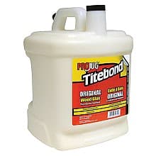 Titebond Original Wood Glue, Yellow, 2.15 Gallon PROJug