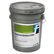 Quick-Set 2000 Wood Glue, Blue, Pail