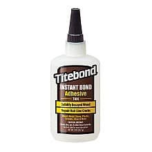 Titebond® Instant Bond Thin Wood Glue, Clear, 2 oz Bottle