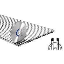 6-19/64" x 52 Teeth Saw Blade for Aluminium/Plastics