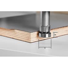 7/8" x 5/16" Edge Trimming Cutter with Ball Bearing