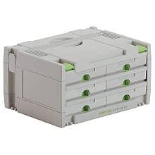 395mm x 295mm x 210mm SYS 3-SORT 6 Drawer Sortainer