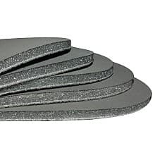 6" Hook & Loop No Holes Abrasive Platin 2 Sanding Disc, Silicon Carbide on Foam (10/Pack)