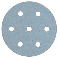 90mm Hook and Loop 40 Grit 7 Holes Abrasive Granat D90 Sanding Disc, Aluminum Oxide (50/Pack)