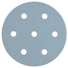 90mm Hook and Loop 7 Holes Abrasive Granat D90 Sanding Disc, Aluminum Oxide (100/Pack)