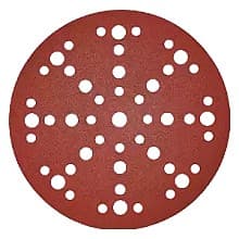 6&quot; Hook & Loop 48 Holes Abrasive Rubin 2 Multi-Jetstream II Sanding Disc, Aluminum Oxide on Paper (50/Box)