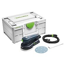 5" ETS EC 125/3 EQ-Plus Random Orbital Sander, 1/8" Otbit with StickFix Pad