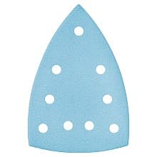 9 Holes Granat Aluminum Oxide Abrasive Sheet, (50/Pack)