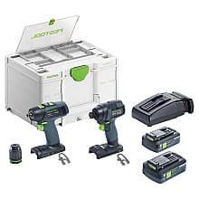 18V Battery TID18 HPC 4,0I-Set T18 Impact Driver/Drill Set 4.00 Ah