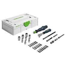 37 Piece Ratchet Set with Systainer
