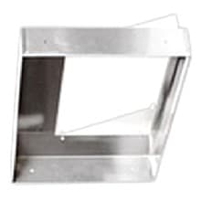 34-7/16" Stainless Steel Rectangular Liner with Clear, 4" Height