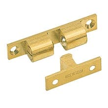 Adjustable Tension Catch, Bright Brass