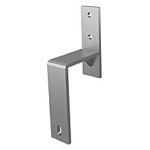 By-passing Door Bracket, Stainless Steel finish