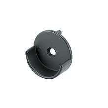 34mm Diameter Socket Flange with Pins, Oil-Rubbed Bronze Finish