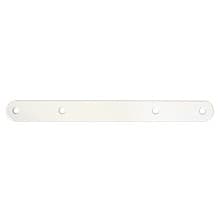 Connecting Strap for Drawer Front Pull-Outs, White Epoxy