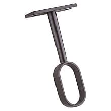 PRO Center Support for Oval Closet Rods, Oil-Rubbed Bronze Finish
