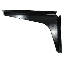 15" x 21" Heavy Duty Workstation Bracket, Black Finish (3 Pair)