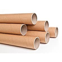 Komar FC-303-200-063 Paper Take Up Tube 63" L with 200 Wall Thickness Pallet of 250 Tubes