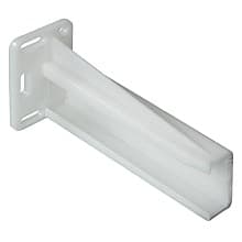 6610 Left Hand Rear Mounting Bracket, White, Pack of 500