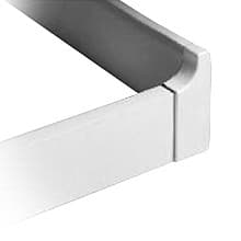 Zargen Roll-Out Tray Bracket, White