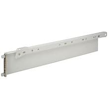 Zargen 6036 Drawer Slide with 100lb Capacity, Self-Close, 3-3/8", White, 18-1/2